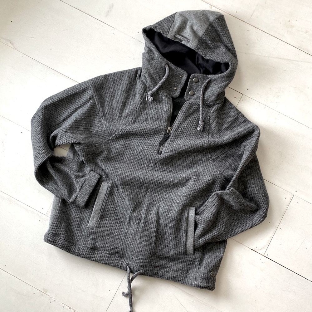 PrAna grey sweater